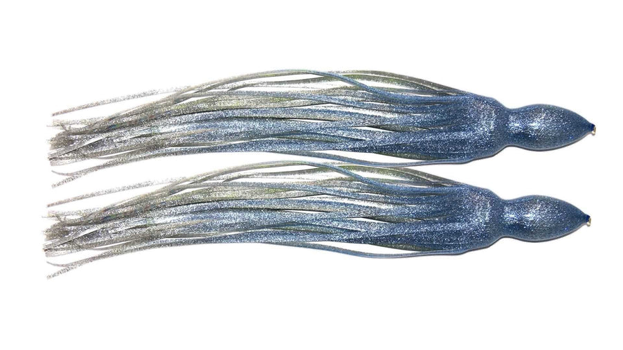 Light Blue Foil Trolling Skirts 8