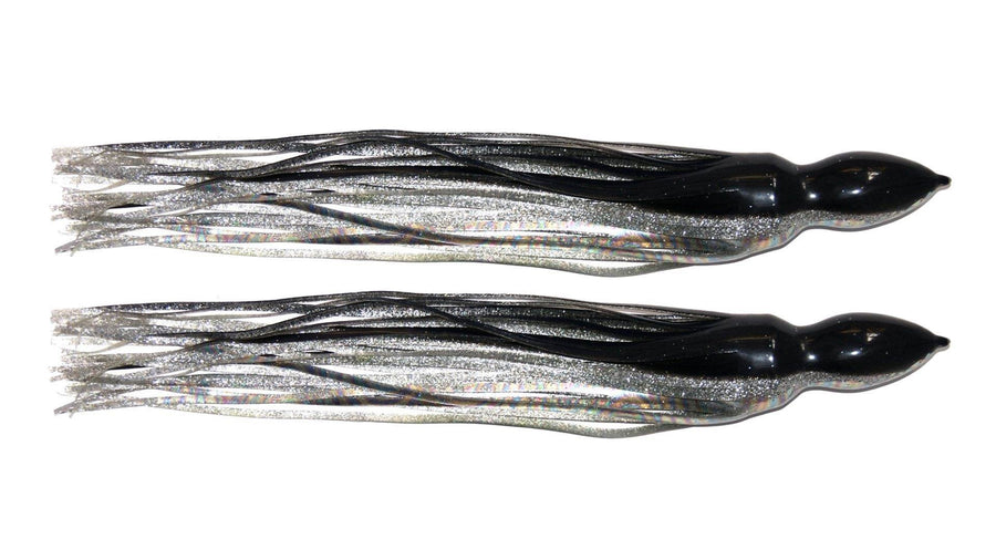 Black Foil Trolling Skirts 8