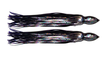 Purple Frigate Foil Trolling Skirts 8
