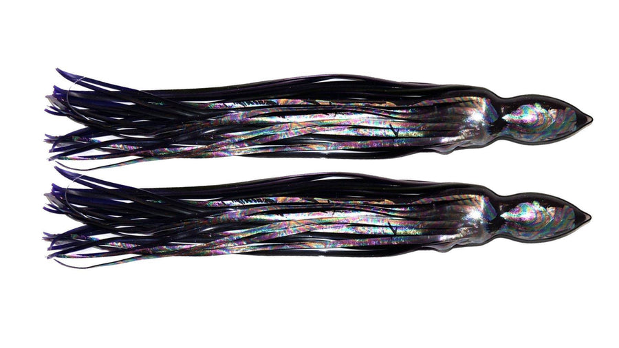 Purple Frigate Foil Trolling Skirts 8