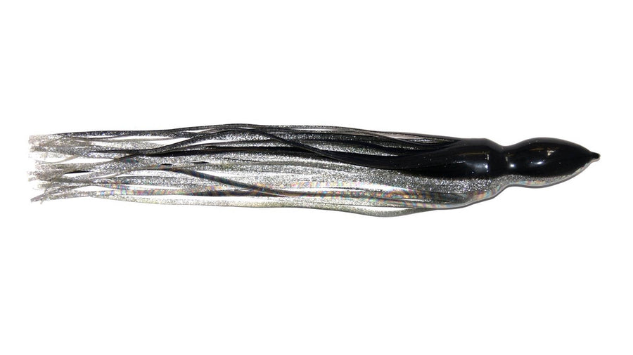 Black Foil Trolling Skirt 15½