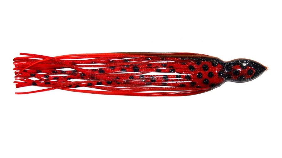 Red Black Trolling Skirt 38cm 15½