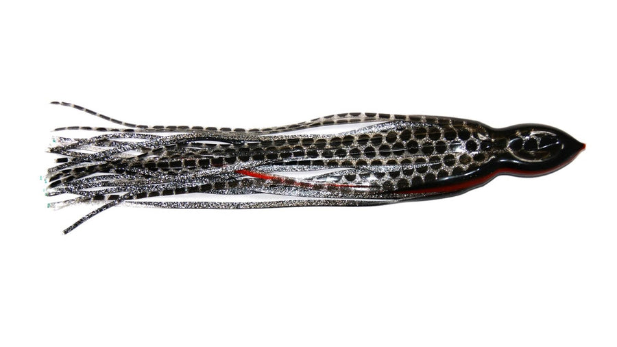 Black Dots Trolling Skirt 24cm 9½