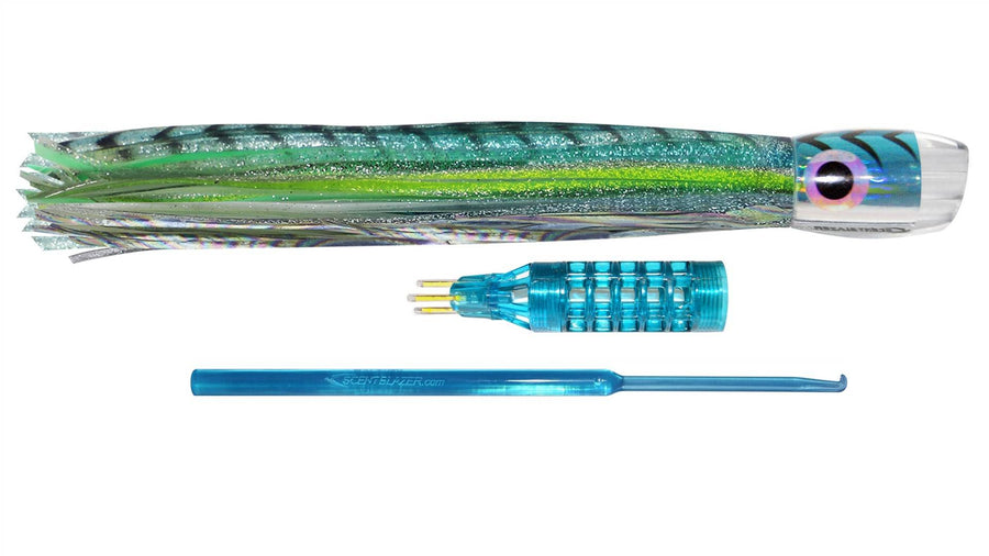 Slant Head Green Mackerel Trolling Lure 12" 30cm 2x Unrigged ($55.99) -20% Slant Head Green Mackerel Trolling Lure 12" 30cm 2x Unrigged ($55.99) -20%