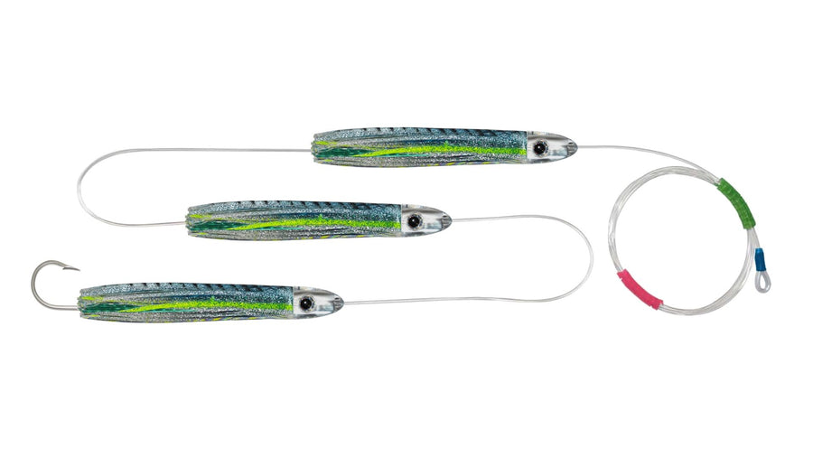 Chain Green Mackerel 6 15cm Bullet Head Trolling Lure – Scent Blazer