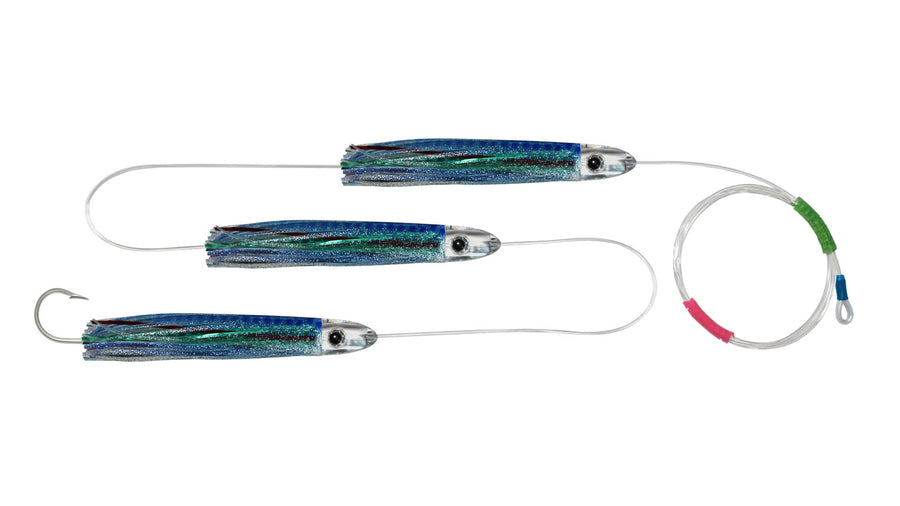 Scent Blazer Chain Evil Skirted Bullet Trolling Lures.