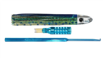 Dorado 6inch 15cm nano bullet head skirted trolling lure.