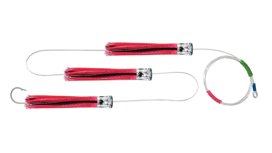 Chain Pink Skirted Chugger Trolling Lure.